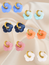 MIDI Flower Power Hoop Dangle