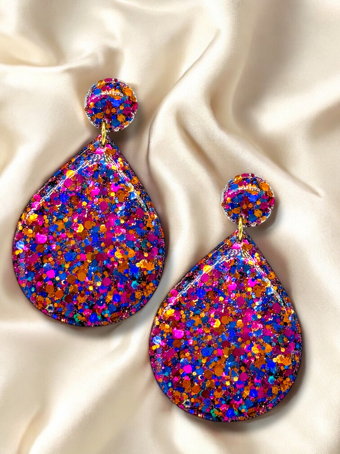 XXL Teardrop Dangle Autumn Glow