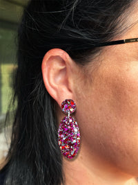 Long Oval Dangle Sweetheart