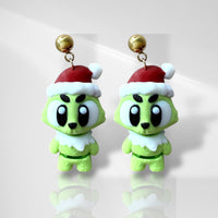 3D Grinch Dangles