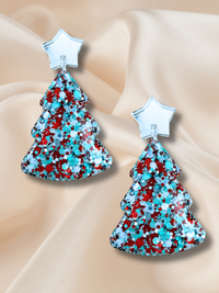 Large Christmas Tree Dangles Peppermint Pop