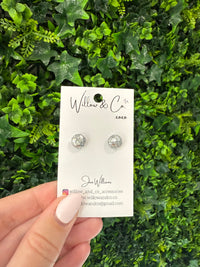 MINI Stud Luminous Silver