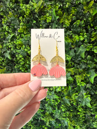 Long Petal Dangle Pink