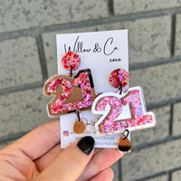 21 XL Birthday Dangles