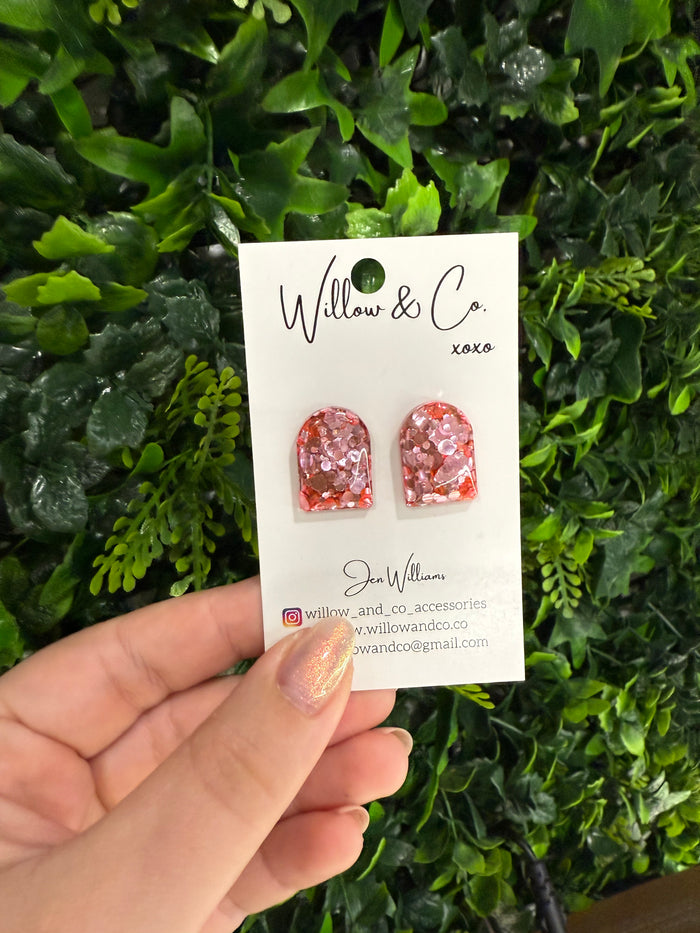 Arch Stud Confetti Bloom