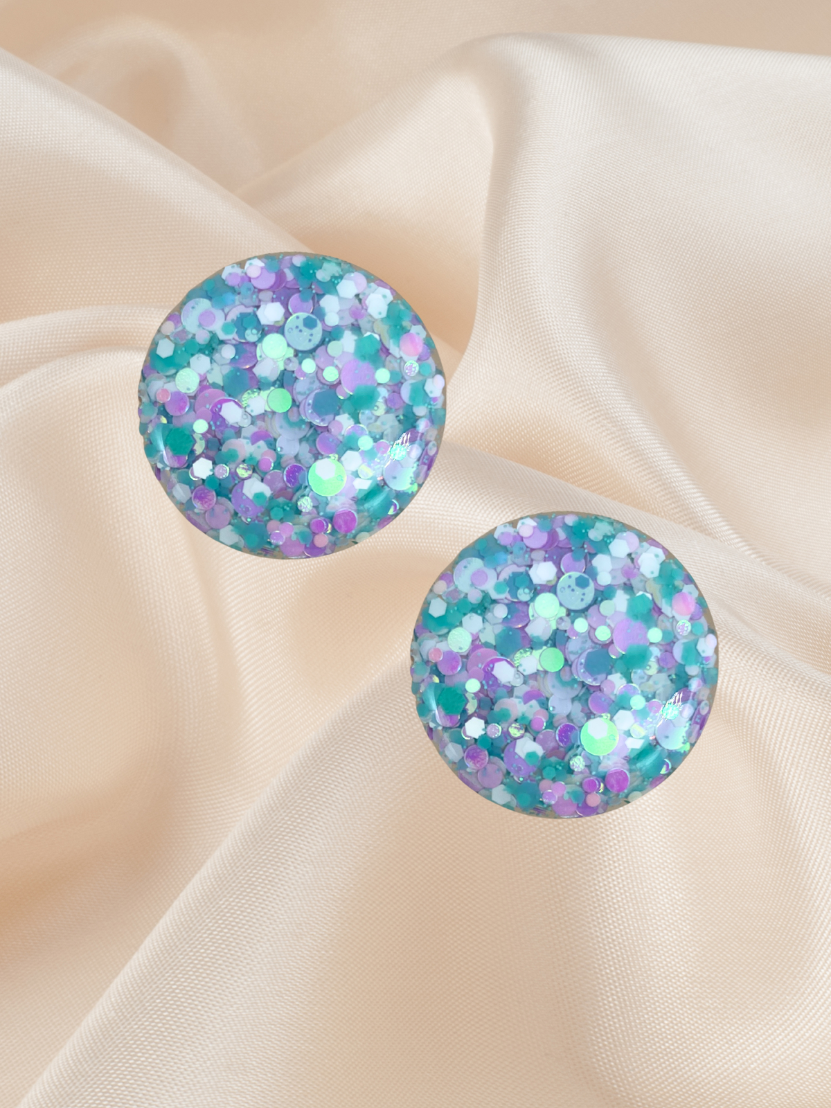 Maxi Stud Pearl Lagoon