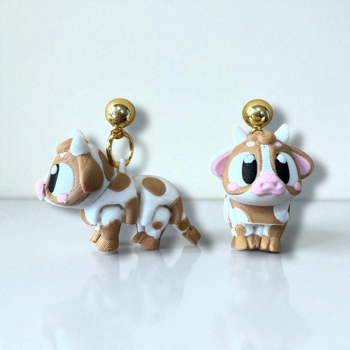 3D Highland Cow Dangle