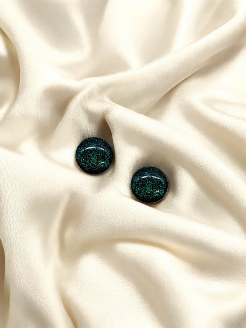 MINI Studs Emerald