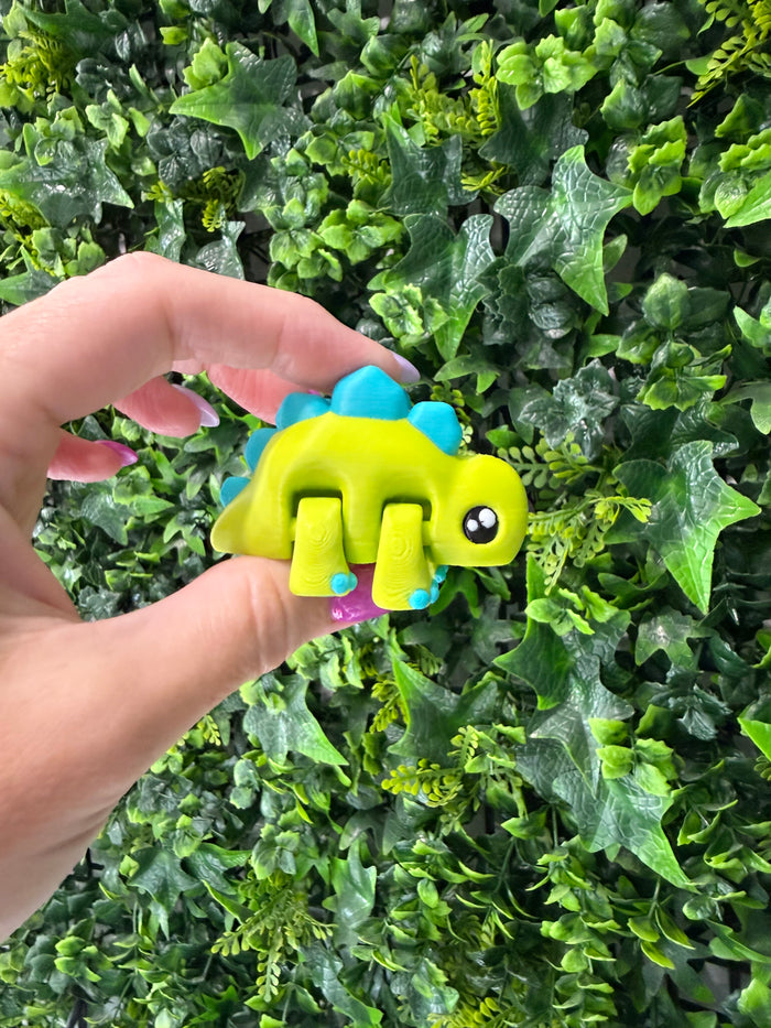 3D Stegosaurus Fidget Pal
