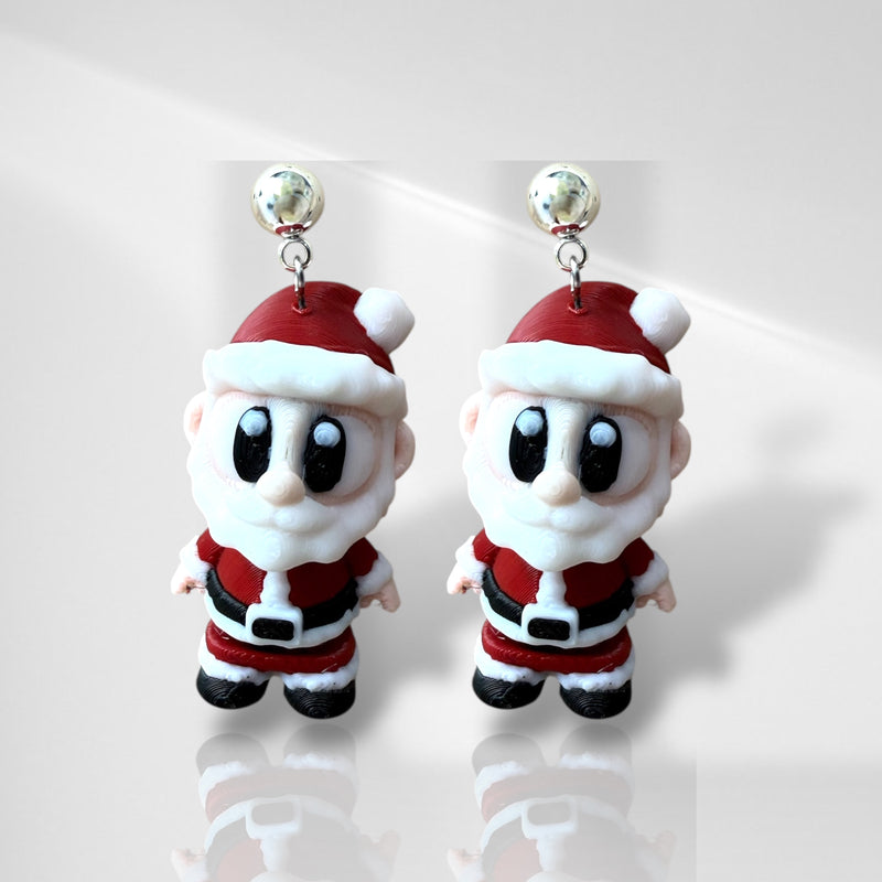 3D Santa Dangles