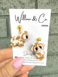 3D Highland Cow Dangle