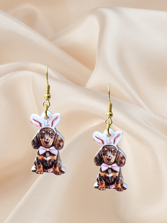 Dachshund Easter Dangle