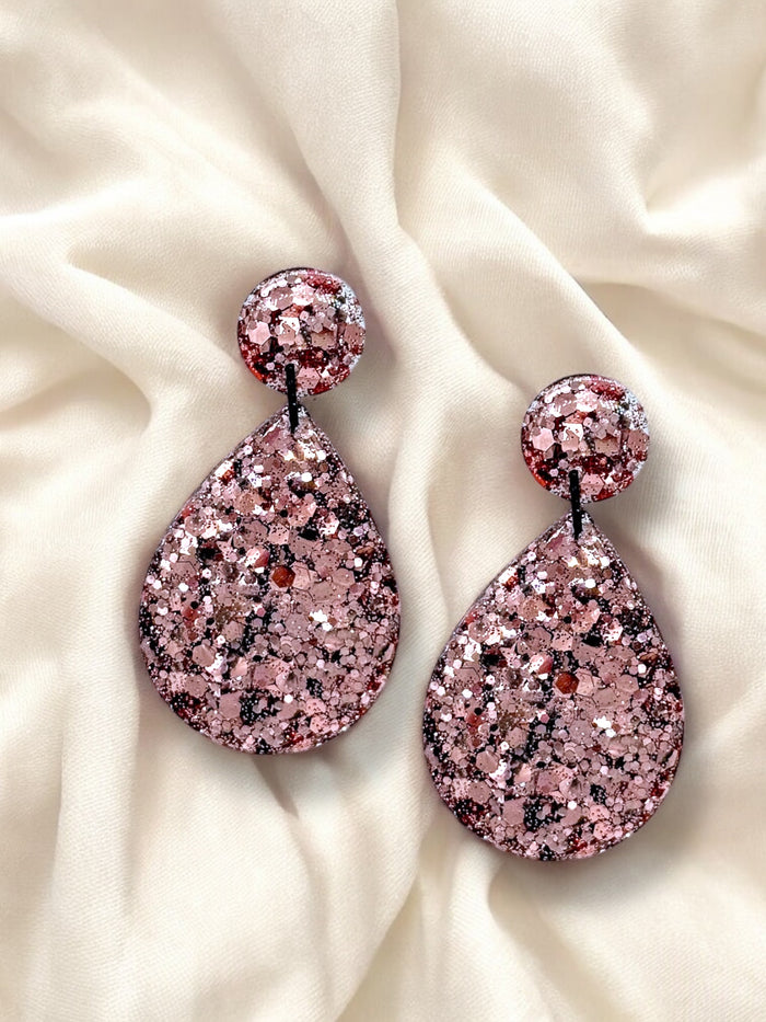 Large Dangle Rosè Luxe