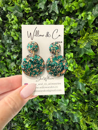 MIDI Dangle Velvet Evergreen