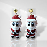 3D Santa Dangles