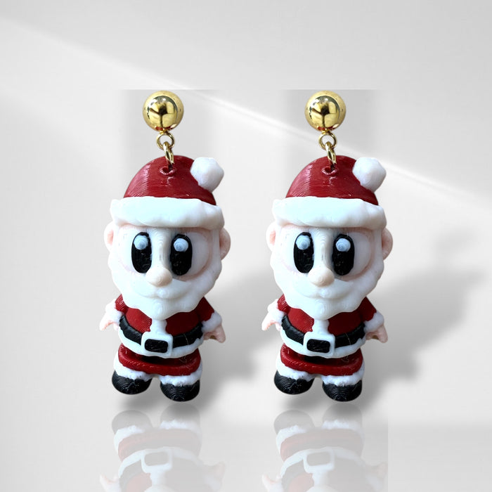 3D Santa Dangles