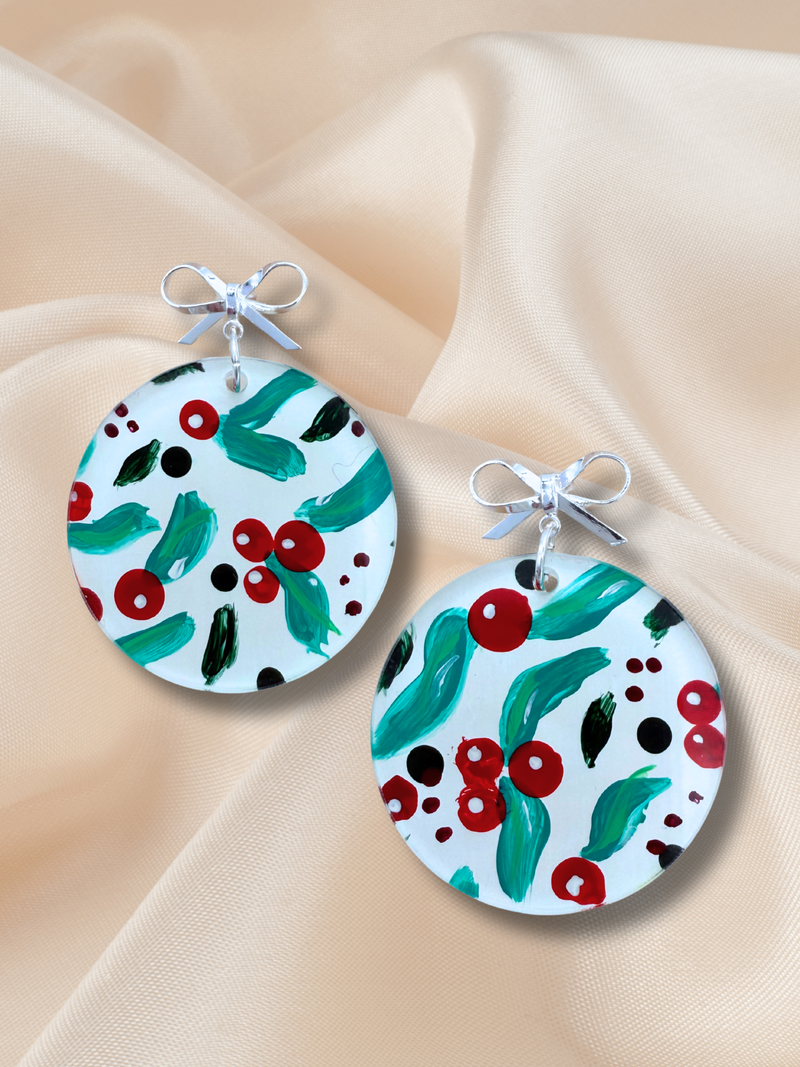 MIDI Holly Jolly Round Bauble