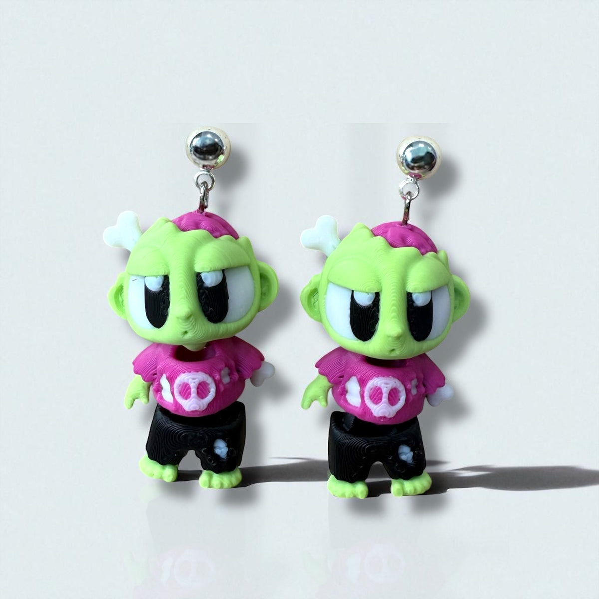 3D Zombie Dangles