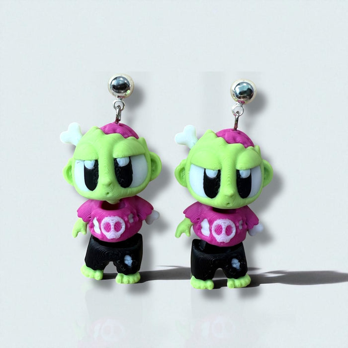 3D Zombie Dangles
