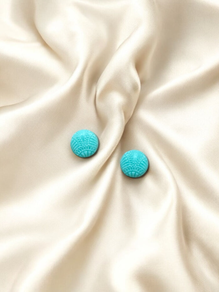 MINI Fan Textured Stud Mint