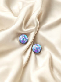 MINI Studs Crushed Gem