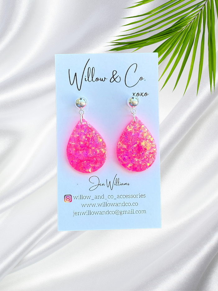MINI Dangle Vibrant Pink