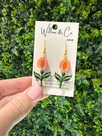 Tulip Dangle Orange