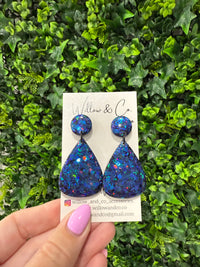 MIDI Teardrop Dangle Sapphire