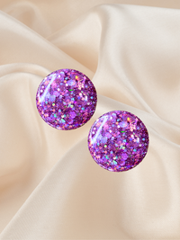 Maxi Stud Prismatic Plum