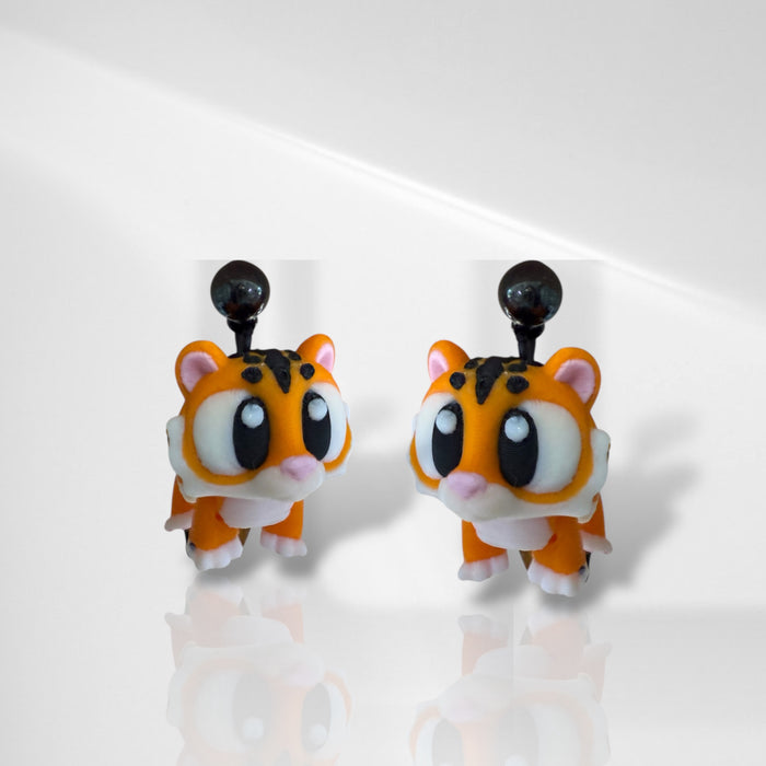 3D Tiger Dangle