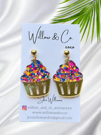 CUPCAKE BIRTHDAY GLITTER