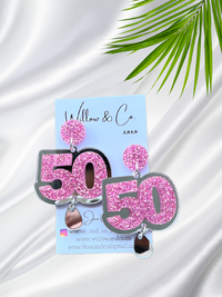 50 XL Birthday Dangles
