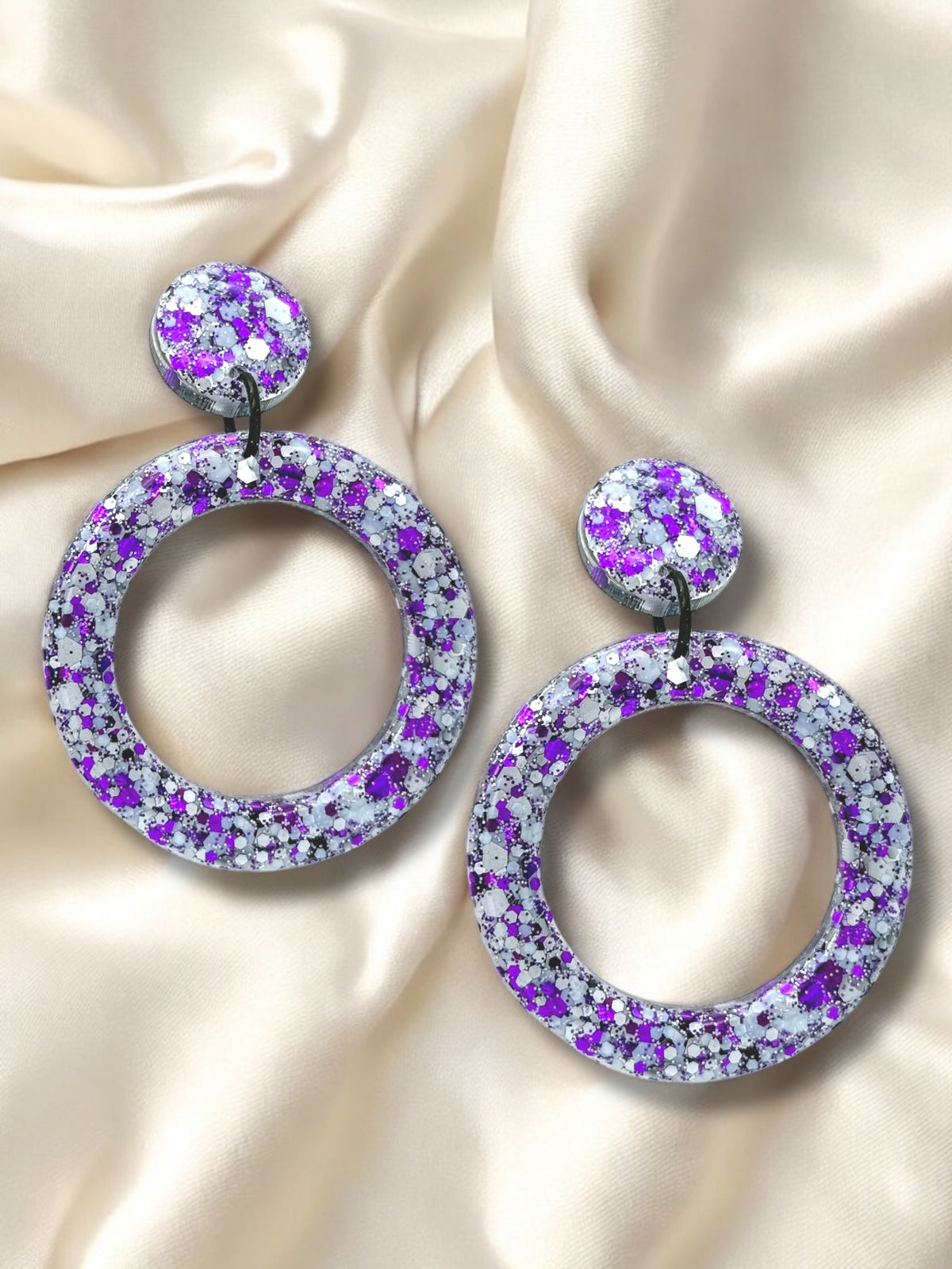 Large Hoop Dangle