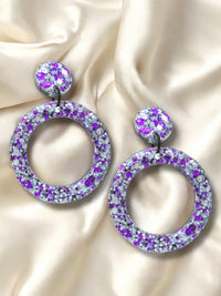 Large Hoop Dangle