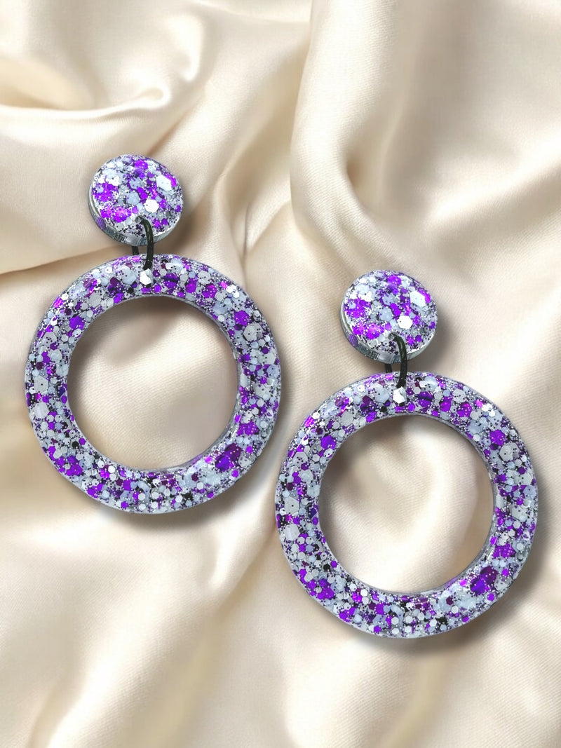 Large Hoop Dangle