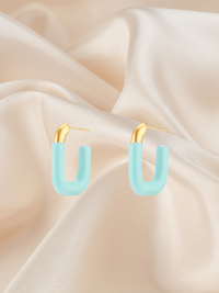 Organic U-Hoop Dangles