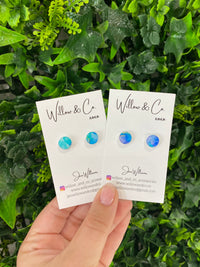 Mini Stud Watercolour Wonderland