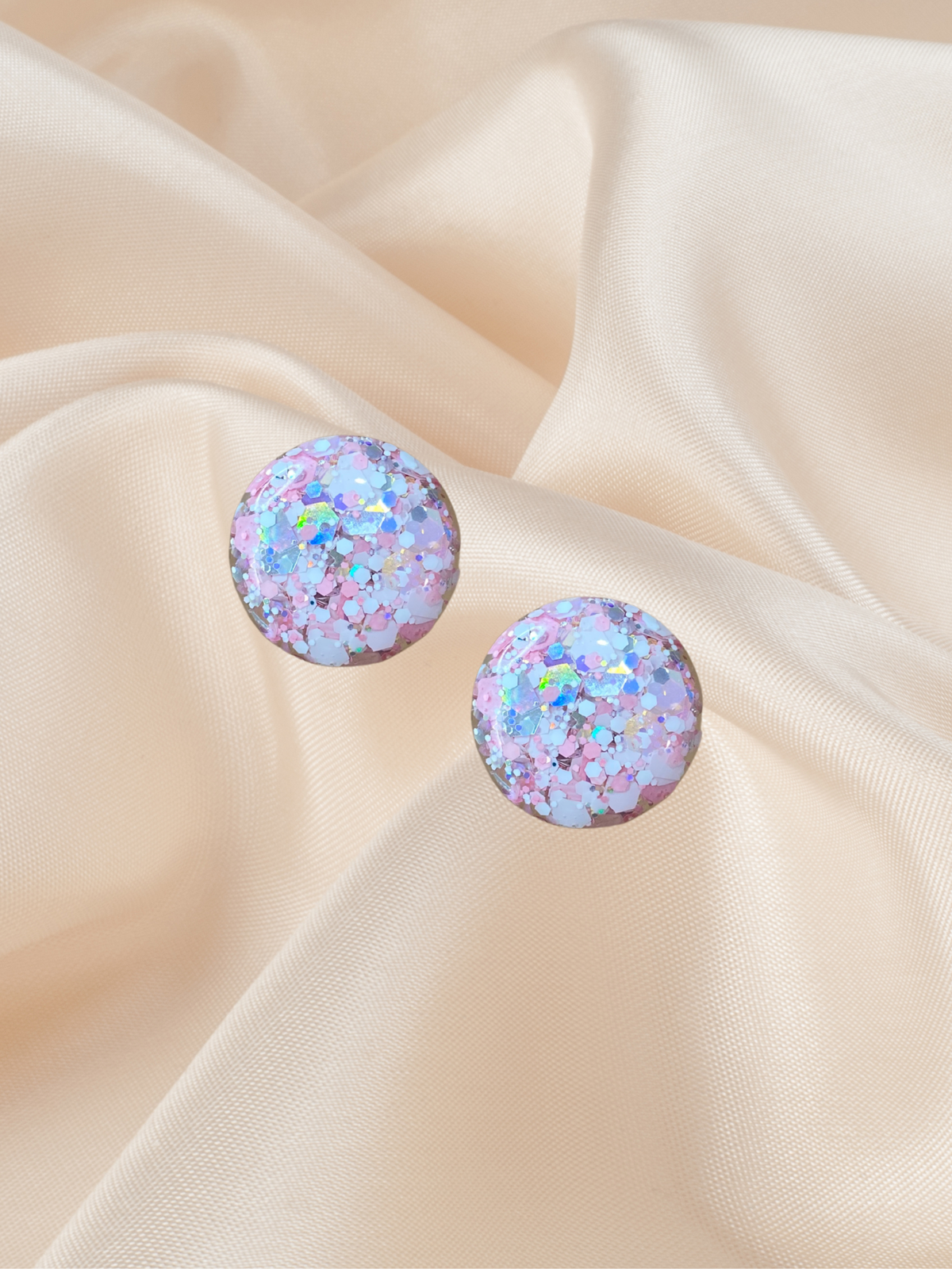 1.5 Studs Blush Blizzard