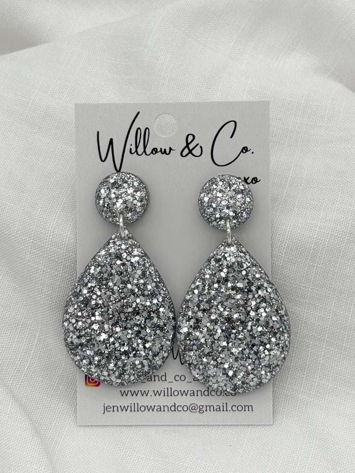 Large Dangle Sterling Sparkle