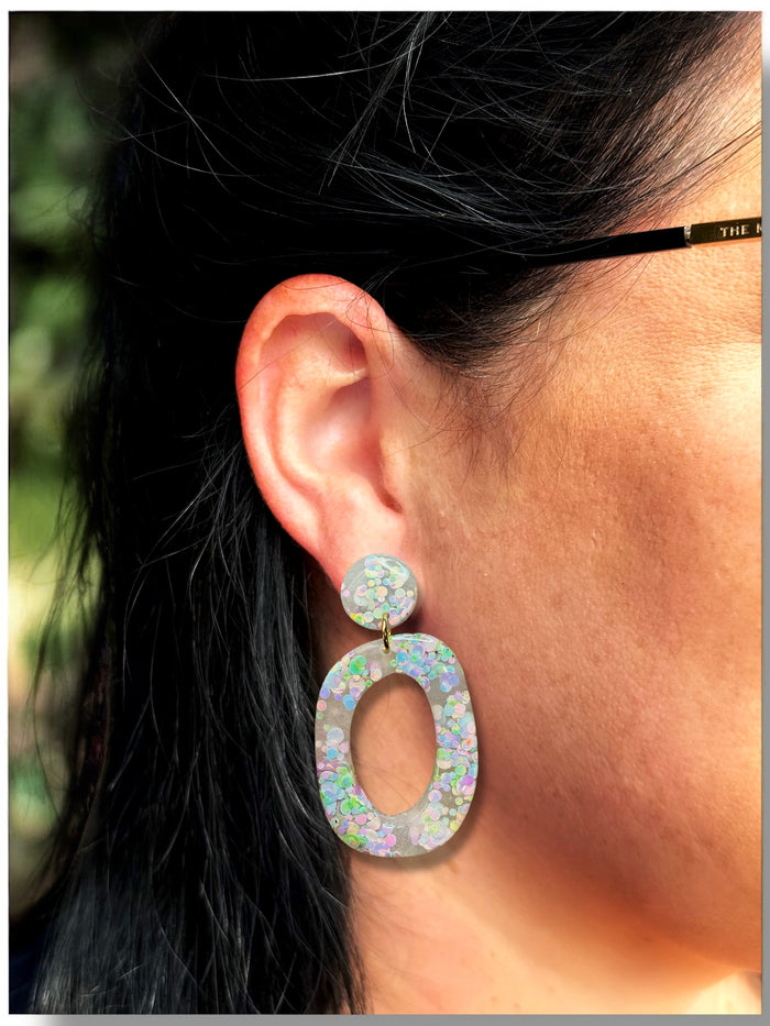 Organic Hoop Icy Pearl