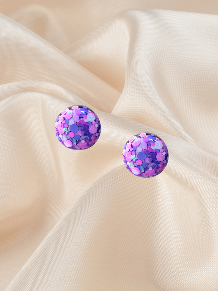 1.5 Stud Violet Dreams