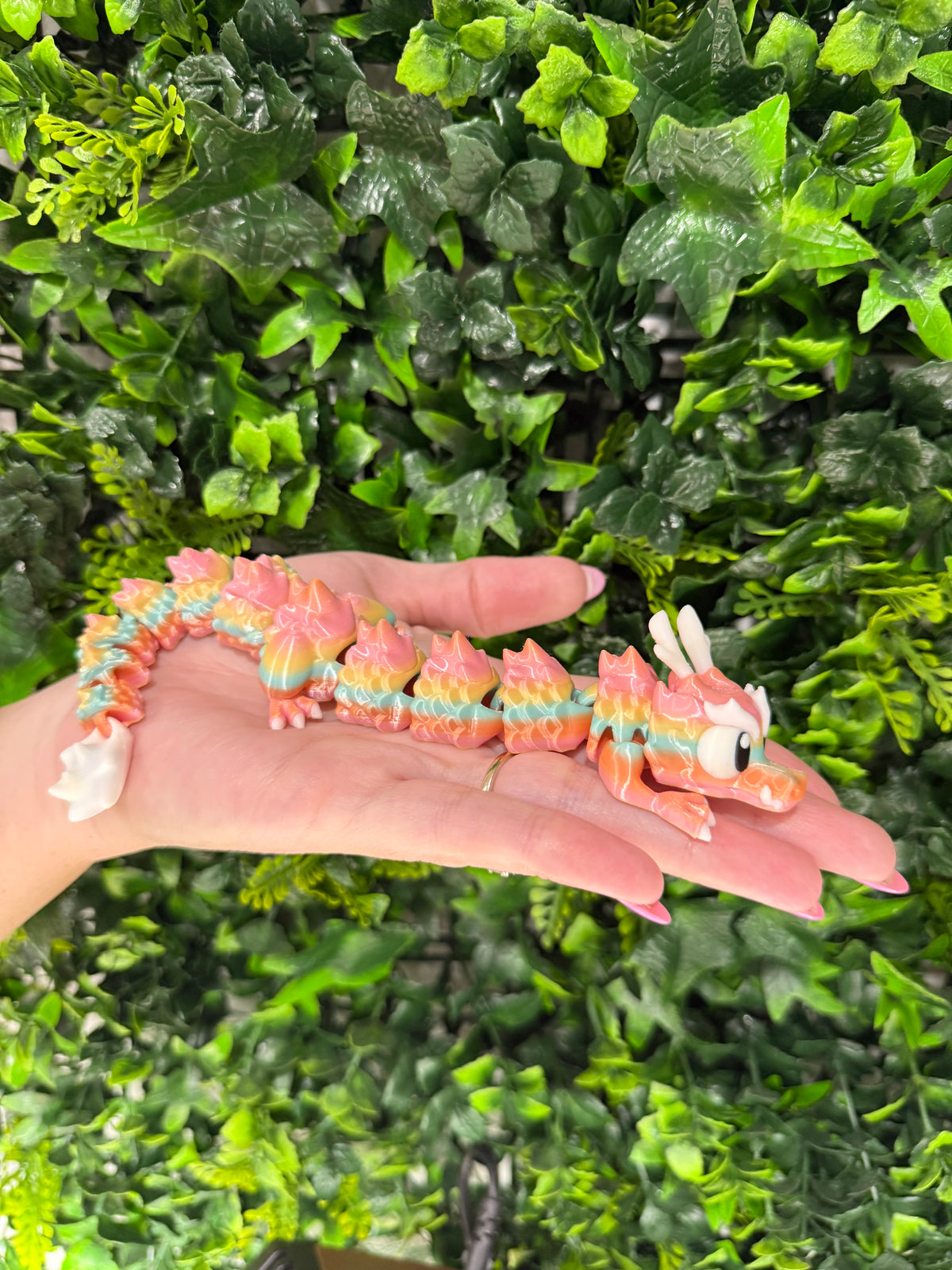 Extra Long Dragon Fidget Pal Sunset