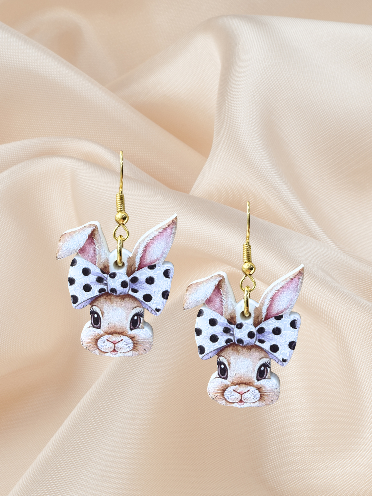Bow Bunny Easter Dangle