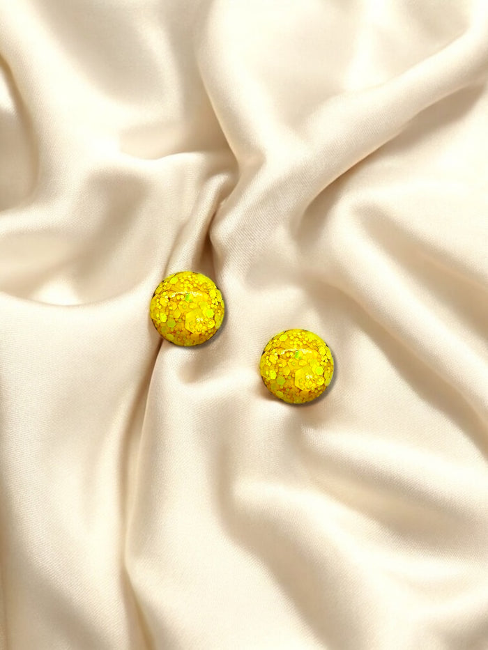 MINI Studs Summer Yellow