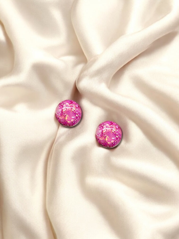 MINI Studs Barbie Pink
