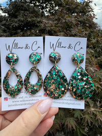 MIDI Dangle Velvet Evergreen