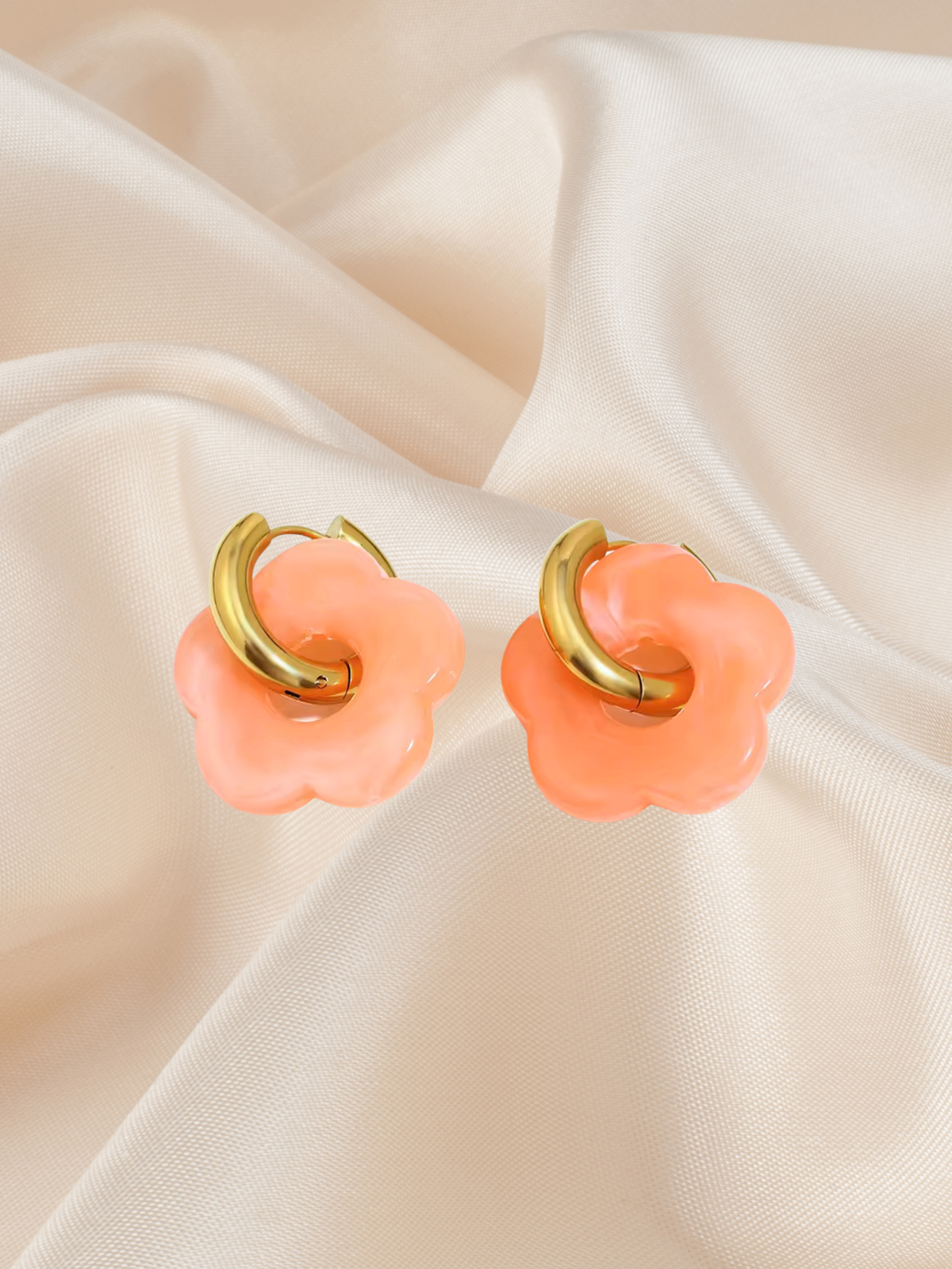 MIDI Flower Power Hoop Dangle