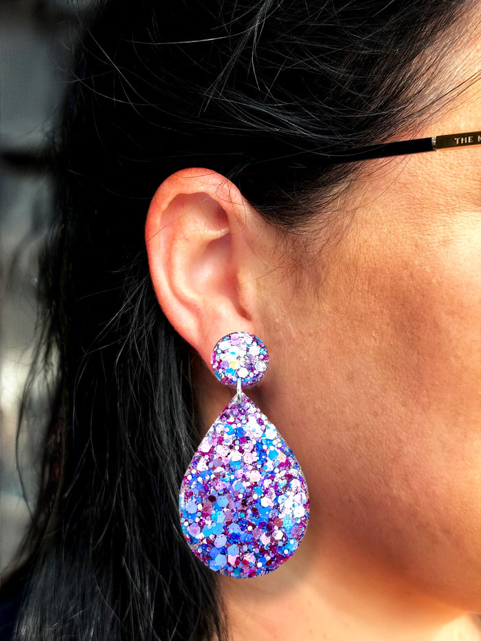 Large Dangle Lavender Luxe