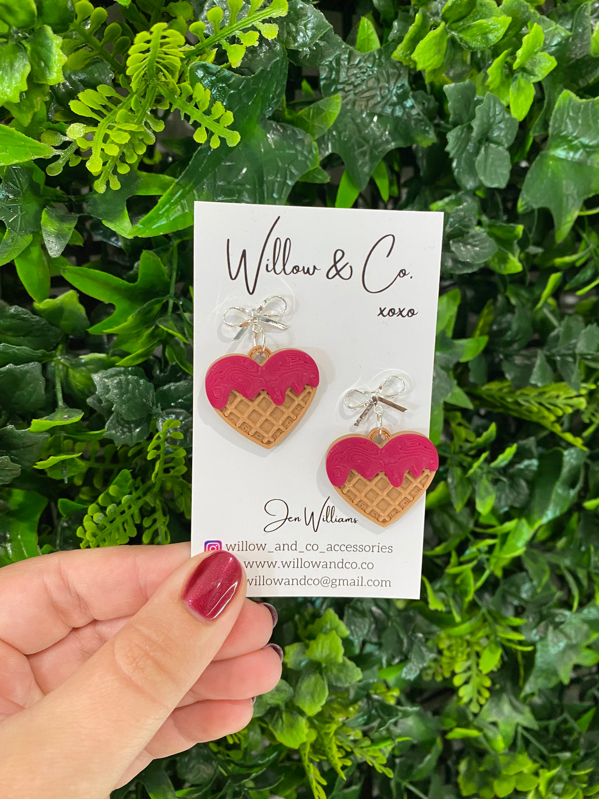 3D Printed Waffle Heart