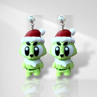 3D Grinch Dangles